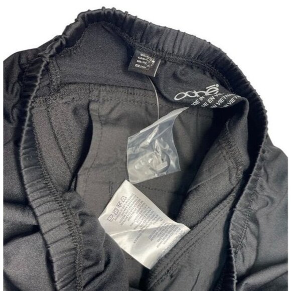 oobe Maternity Pants Womens Medium x 31" Black straight leg Uniform Work - Picture 3 of 6